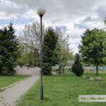 Разбитые фонари в Чечерске восстановлены