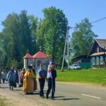 В престольный праздник в Полесье прошло торжественное богослужение