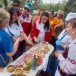 На турслете чечеряне удивили бабкой, овощными котлетами и клецками