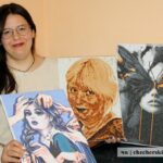 Чечерянка Виктория Мешкова создает шедевры из алмазной мозаики